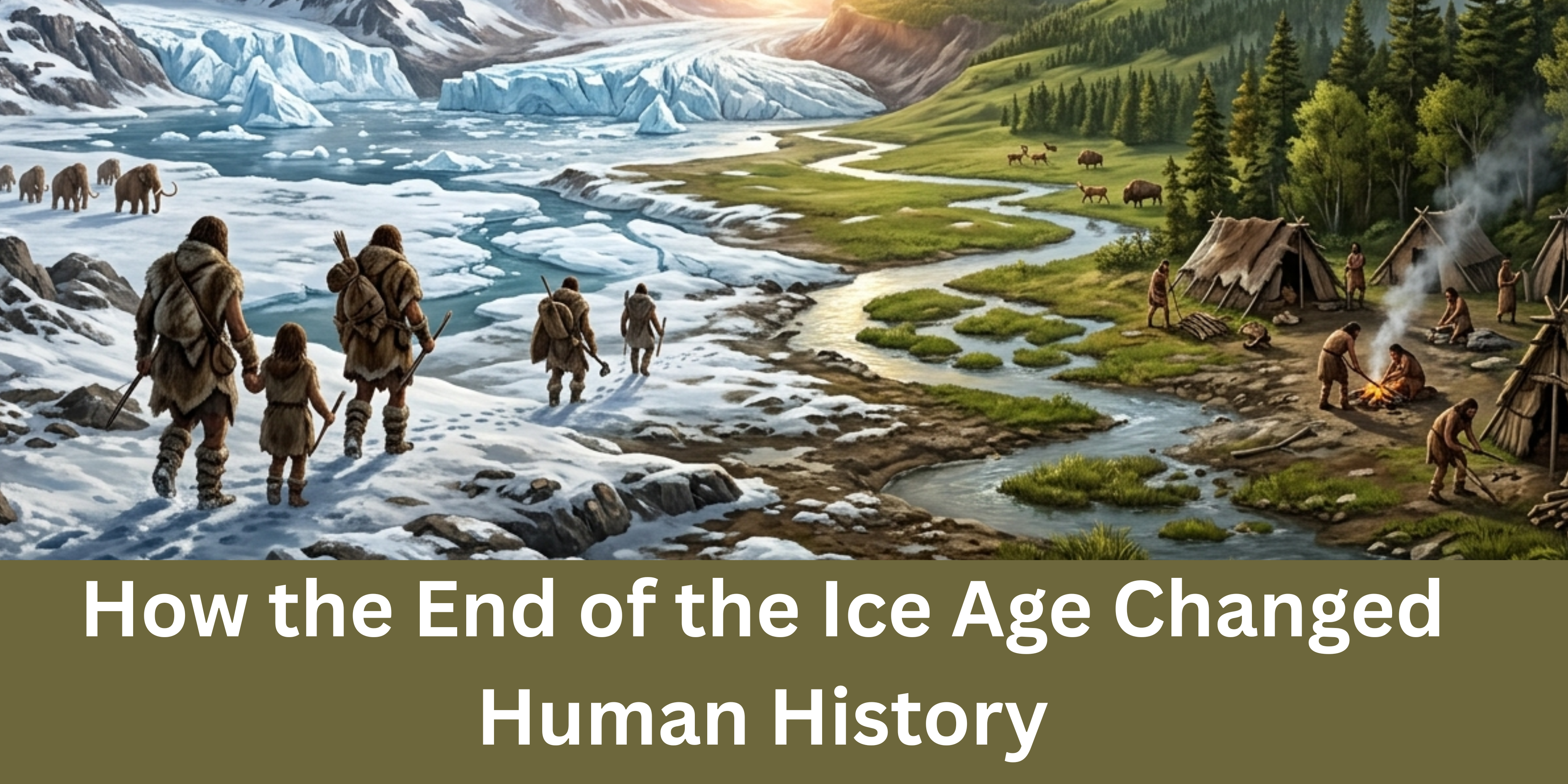 How the End of the Ice Age Changed Human History